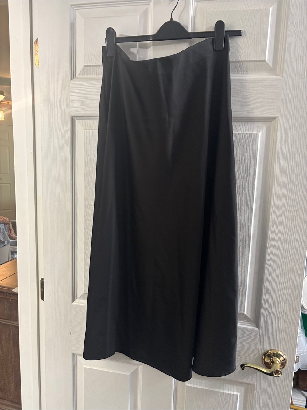 Banana Republic Factory Black A-Line Skirt